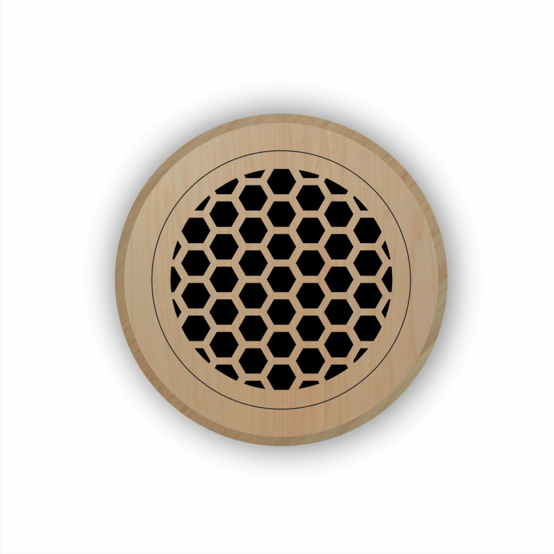 Grille de ventilation - BEE ronde 2- pièce