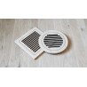 Ventilation grille - LINE 01 round 2-piece