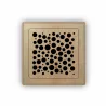 Ventilation grille - CIRCLE square 2-piece