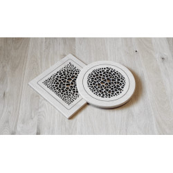 Ventilation grille - SKIN square 2-piece